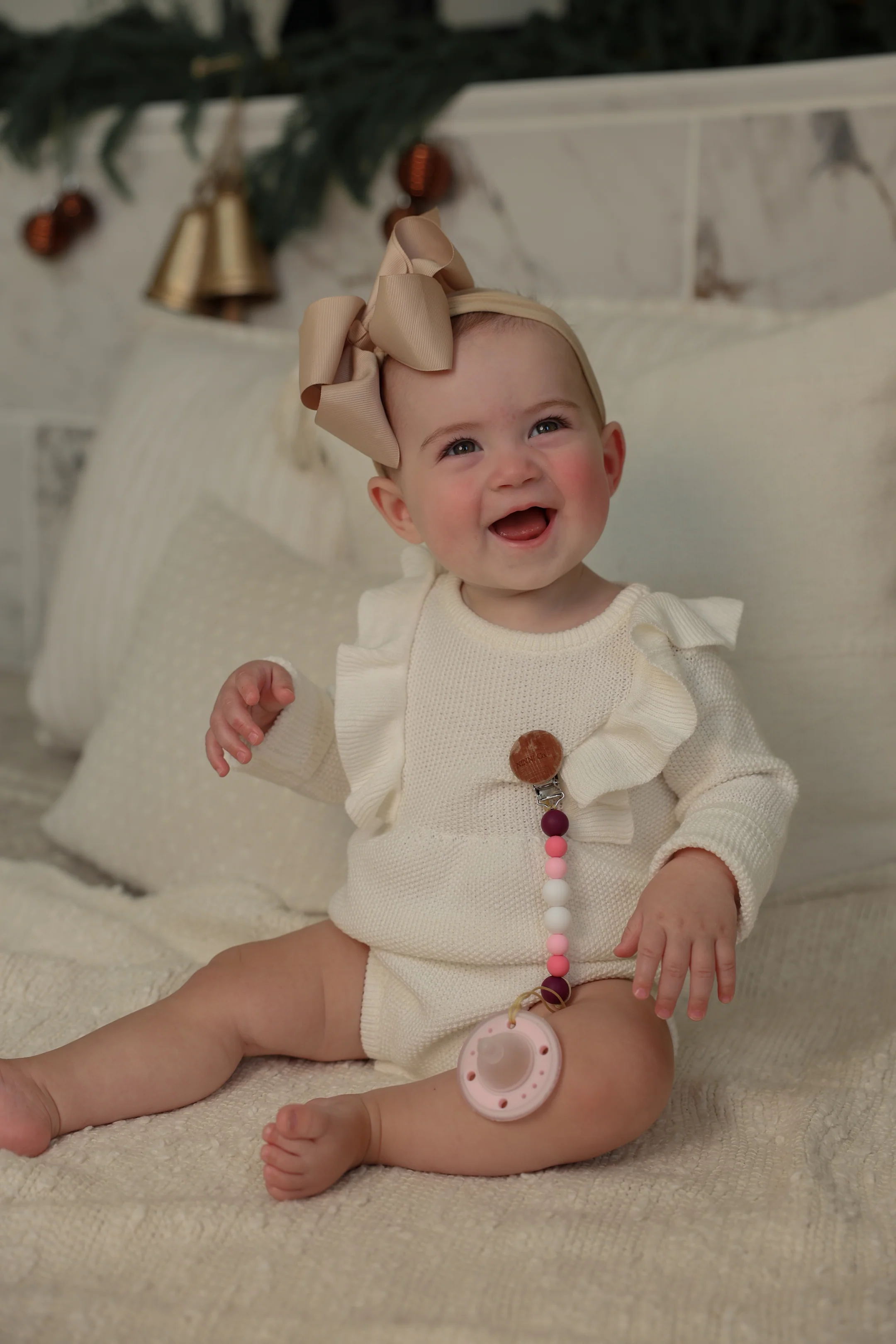 Ninni Co. Dragon Fruit Pacifier Clip - Image 3