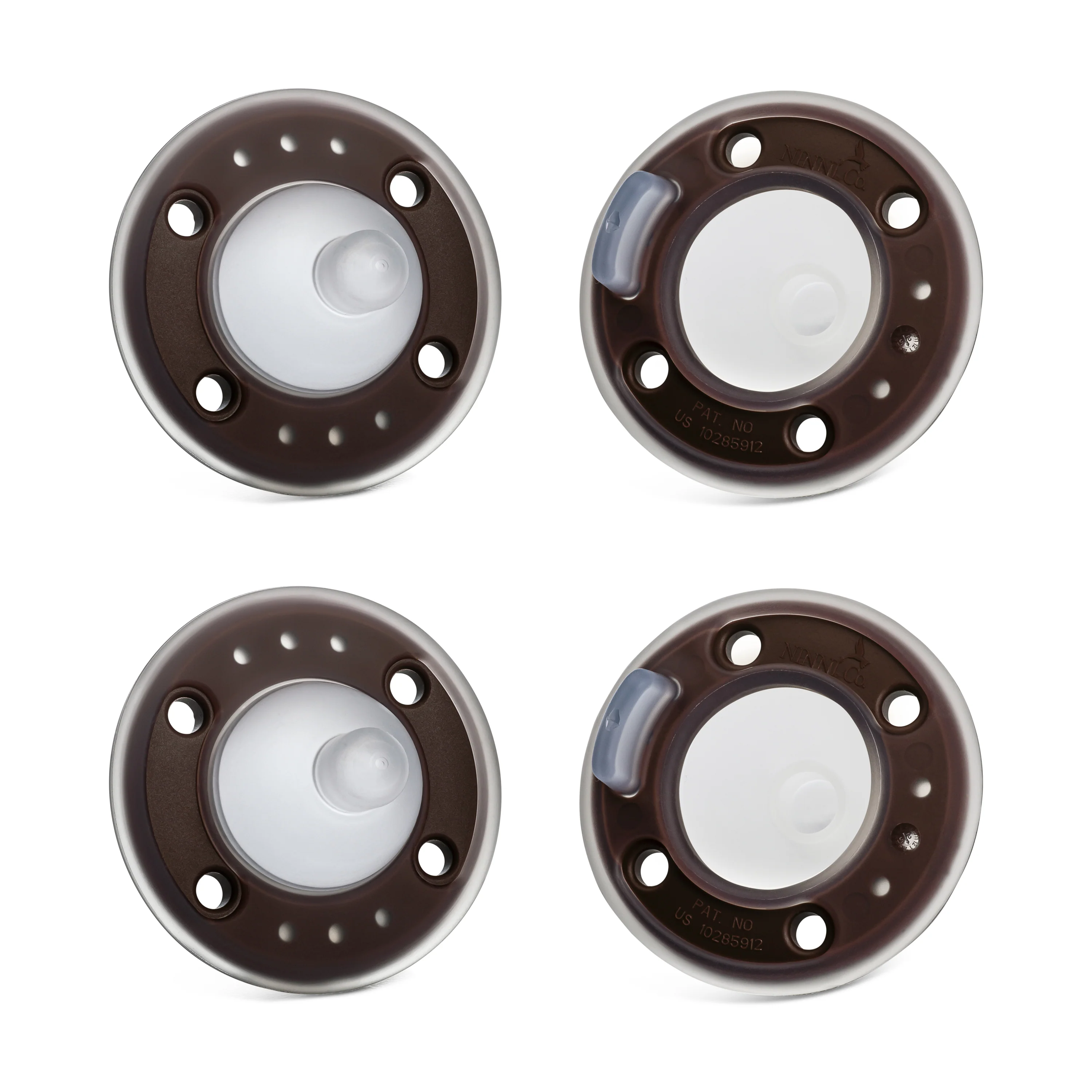 Ninni Pacifier Cocoa 4 Pack - Image 6