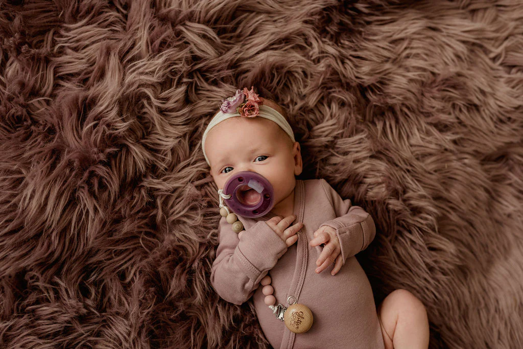 Ninni Pacifier Plum 2 Pack - Image 3