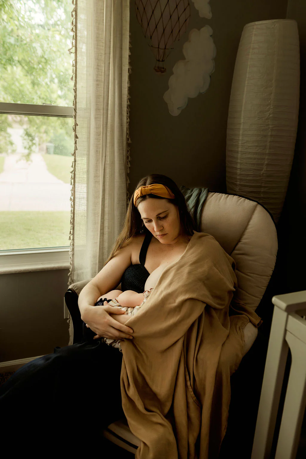 Swaddle Blanket - Brown - Image 3