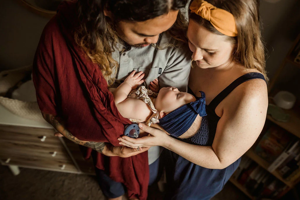 Swaddle Blanket - Maroon - Image 4